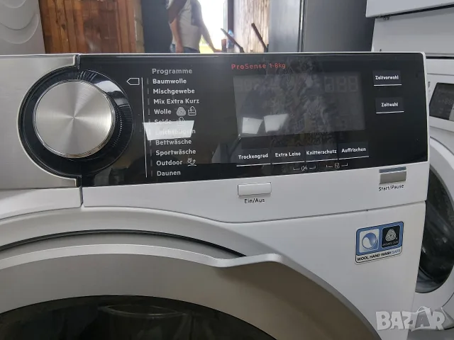 Сушилня с термопомпа Аег Aeg Series 8000 A+++ 8кг с 2 години гаранция! , снимка 3 - Сушилни - 56241466