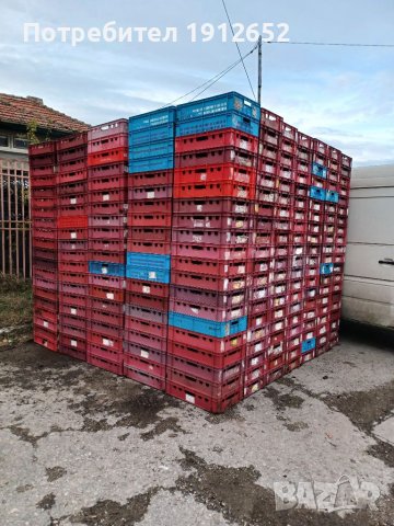 продава червени каси за месо и колбаси 60/40/14см.запазени,здрави като нови., снимка 4 - Оборудване за магазин - 33424170