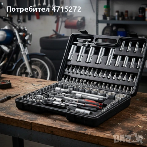 Куфар с инструменти 108 части - Гедоре