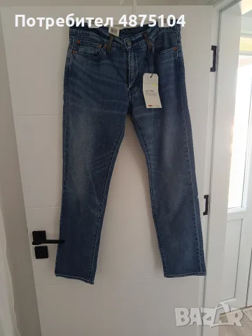 Оригинални мъжки дънки Levi's 511 Slim Fit / Размер W34 L32 / Нови