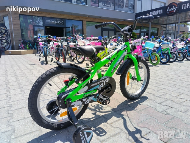 PASSATI Велосипед 16" SAMURAI зелен, снимка 11 - Велосипеди - 53558835