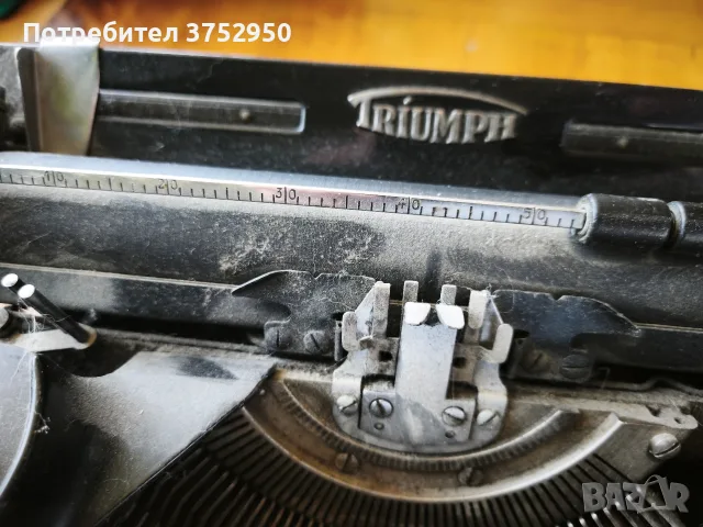 Triumph, стара пишеща машина , снимка 3 - Антикварни и старинни предмети - 55875783