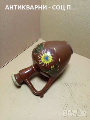 Соц Стара Глинена Стомна Бардуче., снимка 5 - Антикварни и старинни предмети - 50393773