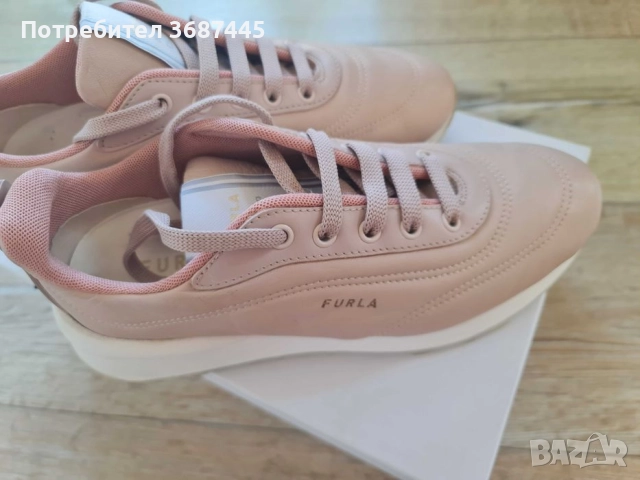 21 септември 2025 г. Спортен шик Furla естествена кожа , миналогодишна кокекция  180 лв., снимка 4 - Маратонки - 51864658