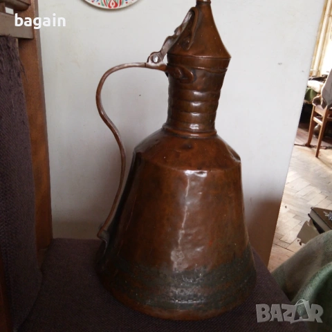 Огромен възрожденски съд, бакър, гюм., снимка 7 - Антикварни и старинни предмети - 53689678