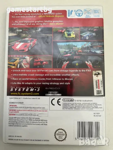 Ferrari Challenge Deluxe за Wii, снимка 2 - Игри за Nintendo - 49341936