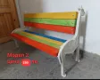 Детска,градинска,паркова,пейка, снимка 1