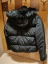 Топло дамско зимно яке размер S - Черно, снимка 3