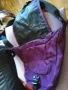 Чанта лилава нова за през рамо маркова на Рийбок за през рамо промазан  плат 26х19х6см, снимка 8