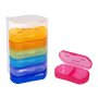 Разноцветни кутии за хапчета, снимка 1 - Други - 40351211