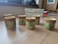 6 бр. ретро керамични чашки, снимка 1