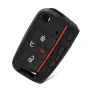 Силиконов кейс (калъф) за VW Polo Golf 7 Tiguan for Skoda Octavia Kodiaq Karoq for SEAT Ateca Leon, снимка 5