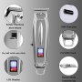 Нова Професионална машинка за подстригване Безжичен тример Мъже Прическа Красота, снимка 2