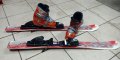 детски ски комплект - ски fischer и ски-обувки dalbello #30-32 (19 см)