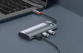 Хъб 7 в 1, Baseus Clarity, USB-C към 1 x HDMI4K, 60Hz, снимка 4