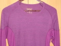 Дамски лилав мерино топ Devold Norway 100% мериносова вълна, размер L - XL  , снимка 4