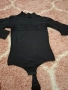 Черно памучно Боди , снимка 3