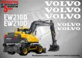 VOLVO строителна техника и механизация стикери, снимка 15
