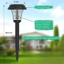 Соларна лампа против комари за открито – комплект 2 броя с UV защита и декоративно осветление, снимка 10