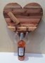 Дървена стойка за вино , снимка 2