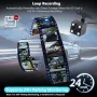 Нова Авто Камера 3CH 1080P WODHMIEY HDR+Паркинг Запис+Нощно Виждане, снимка 6