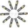 T5 Led крушка 3 и 5 SMD 3030 светлина Т5 Лампа за табло на кола габарит 12V Супер ярки лампички, снимка 6