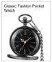 Classic Fashion 37CM Fob Chain Smooth Steel Polish Quartz Pocket Watch Mens Pendant Clock Chain Mens