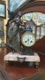 Страхотен антикварен френски каминен часовник 