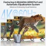 Alxum HDMI KVM превключвател 2 компютъра - 1 монитор USB 3.0 4К 60Hz, контролер и два USB3.0 кабела, снимка 3