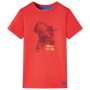 Детска тениска, червена, 140(SKU:11723, снимка 1 - Детски тениски и потници - 44841348