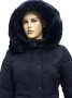 Дамско яке код 28 - черно, снимка 2