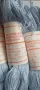 Конци за плетене Бриянте  екрю и св.син, снимка 5