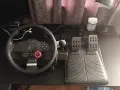 Волан с педали Logitech Driving force Gt 900 градуса , снимка 1