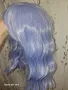 Светло Лилава вълниста перука, снимка 5