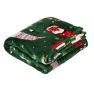 Коледна завивка с Джуджета/ гномчета, Коледно Одеяло, 160*130см, зелено, снимка 3