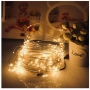Декоративен сноп от 200 LED светлини, 100-240 V с щепсел, топло бяла светлина, снимка 12