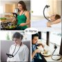 Стойка за телефон за врат, до 18см, Селфи, Hands free, снимка 6
