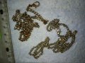 ДВЕ СТАРИ СТОМАНЕНИ СИНДЖИРЧЕТА ВЕРИЖКИ ЛАНЧЕТА 39216, снимка 3