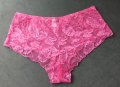 Units XL нов розов дамски дантелен боксер, снимка 2