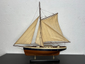 Колекционерски модел на ветроходна лодка №5131 , снимка 1 - Антикварни и старинни предмети - 44509608