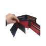 Стилно мъжко портмоне от естествена кожа  Налични цветове: червен;кафяв;черен;, снимка 3
