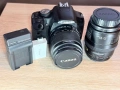 Canon EOS 500D + 2 обектива + 32GB карта + аксесоари, снимка 1
