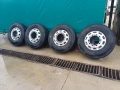 4 броя гуми с алуминиеви джанти 315/80/22.5, снимка 1