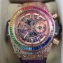 Луксозен часовник Hublot Unico Rainbow, снимка 1 - Луксозни - 41567185