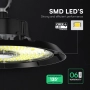 LED Индустриална Камбана 150W CREE Чип 135Lm/W - 6 Години Гаранция Студено Бяла Светлина, снимка 2