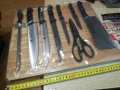 НОЖОВЕ С ДЪСКА-ВНОС ГЕРМАНИЯ 3105251845, снимка 2