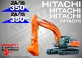 HITACHI строителна техника и механизация стикери, снимка 15