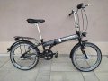 Продавам колела внос от Германия алуминиев двойно сгъваем велосипед RIO FOLDO 20 цола динамо, снимка 1