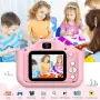 Детски Смарт Дигитален Фотоапарат Goopow (20MP, 1080P, Двойна Камера, 32GB Карта, Защитен Калъф)  , снимка 6
