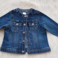 Бебешко дънково яке - размер 9 месеца , снимка 10 - Бебешки якета и елеци - 42289388